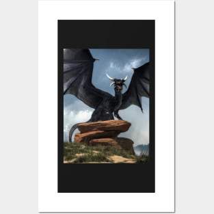 Black Dragon Posters and Art